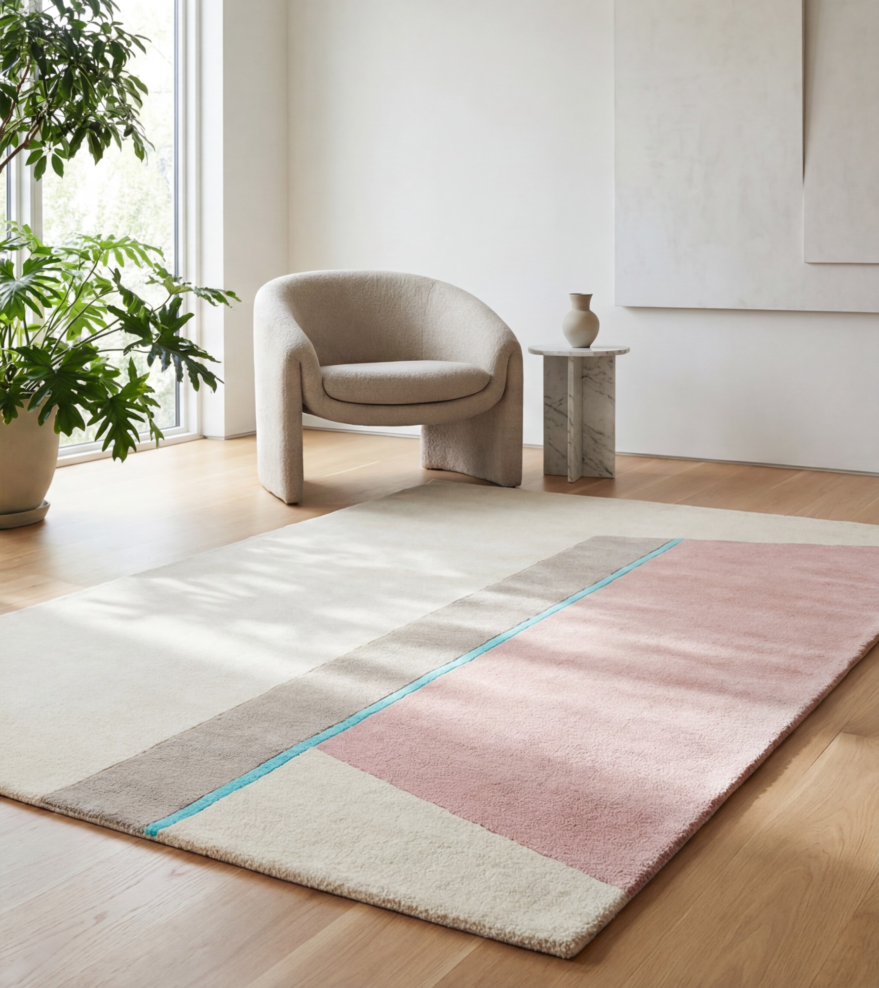Linear Veil Teppich