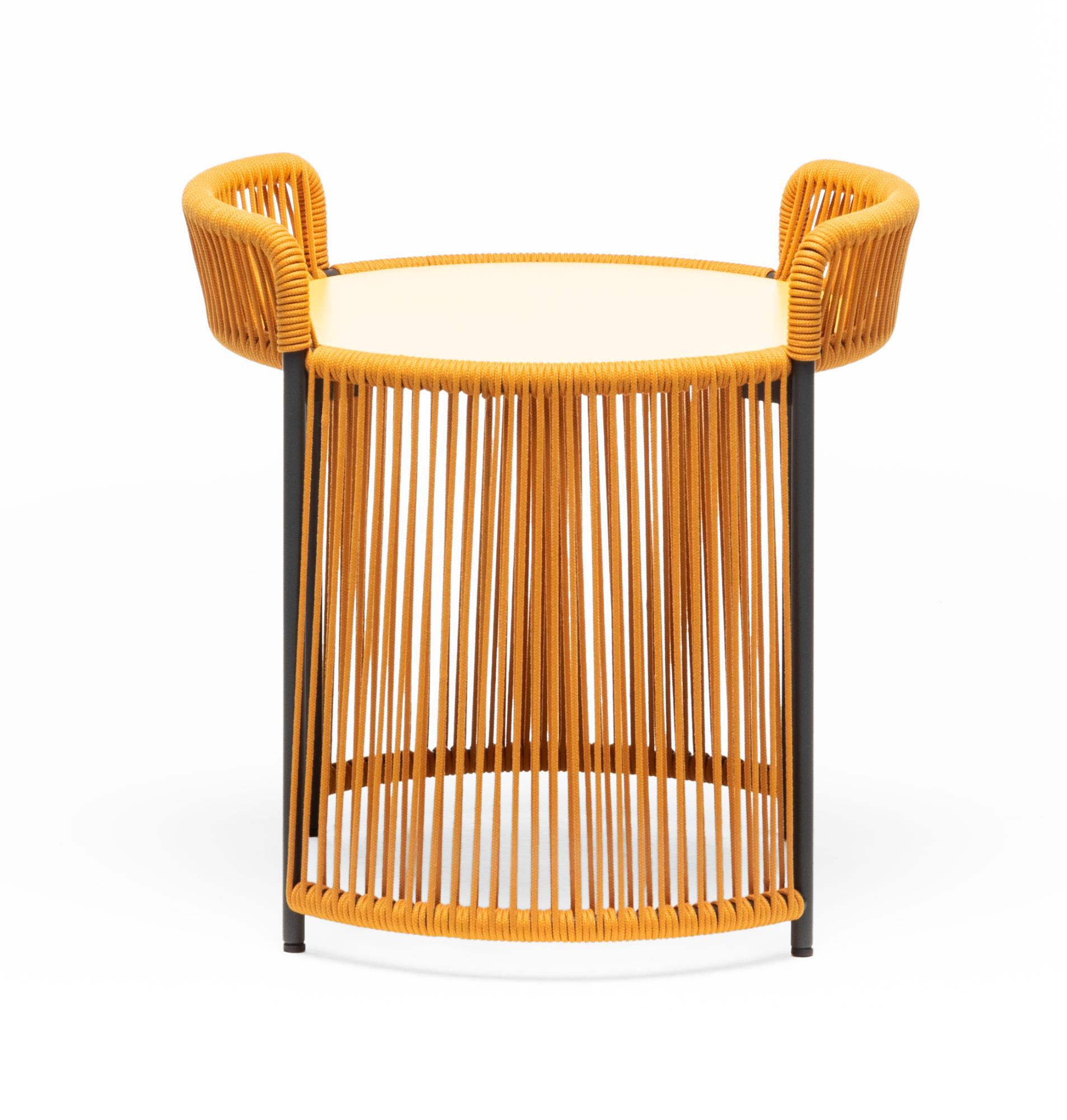 Altana SM Gelber Outdoor-Loungetisch