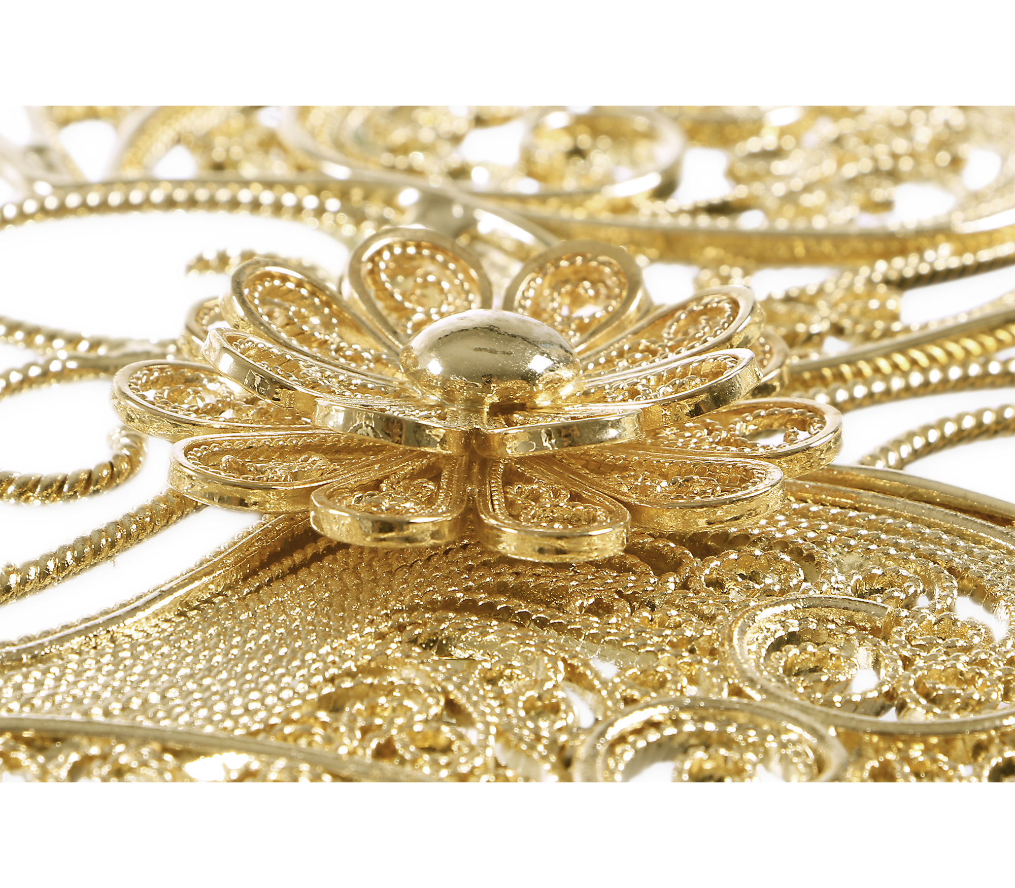 Ornate Filigree Spiegel