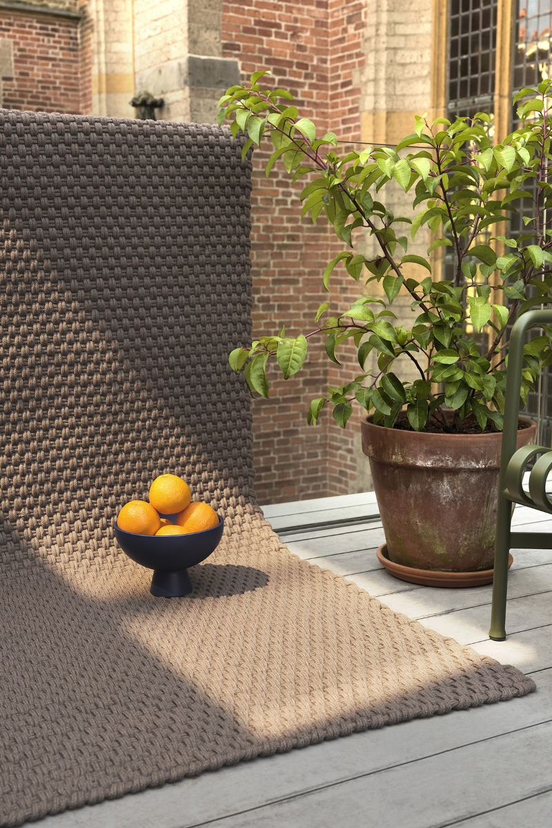 Lace Grey-Taupe Outdoor 497004 Teppich | Größe: 160 x 230 cm