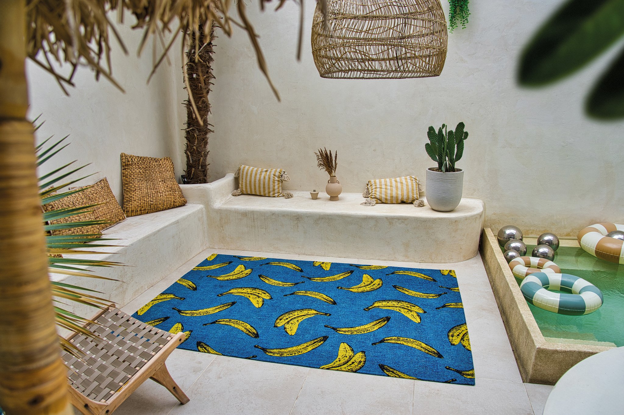 California Blue 9394 Teppich | Größe: 100 x 140 cm