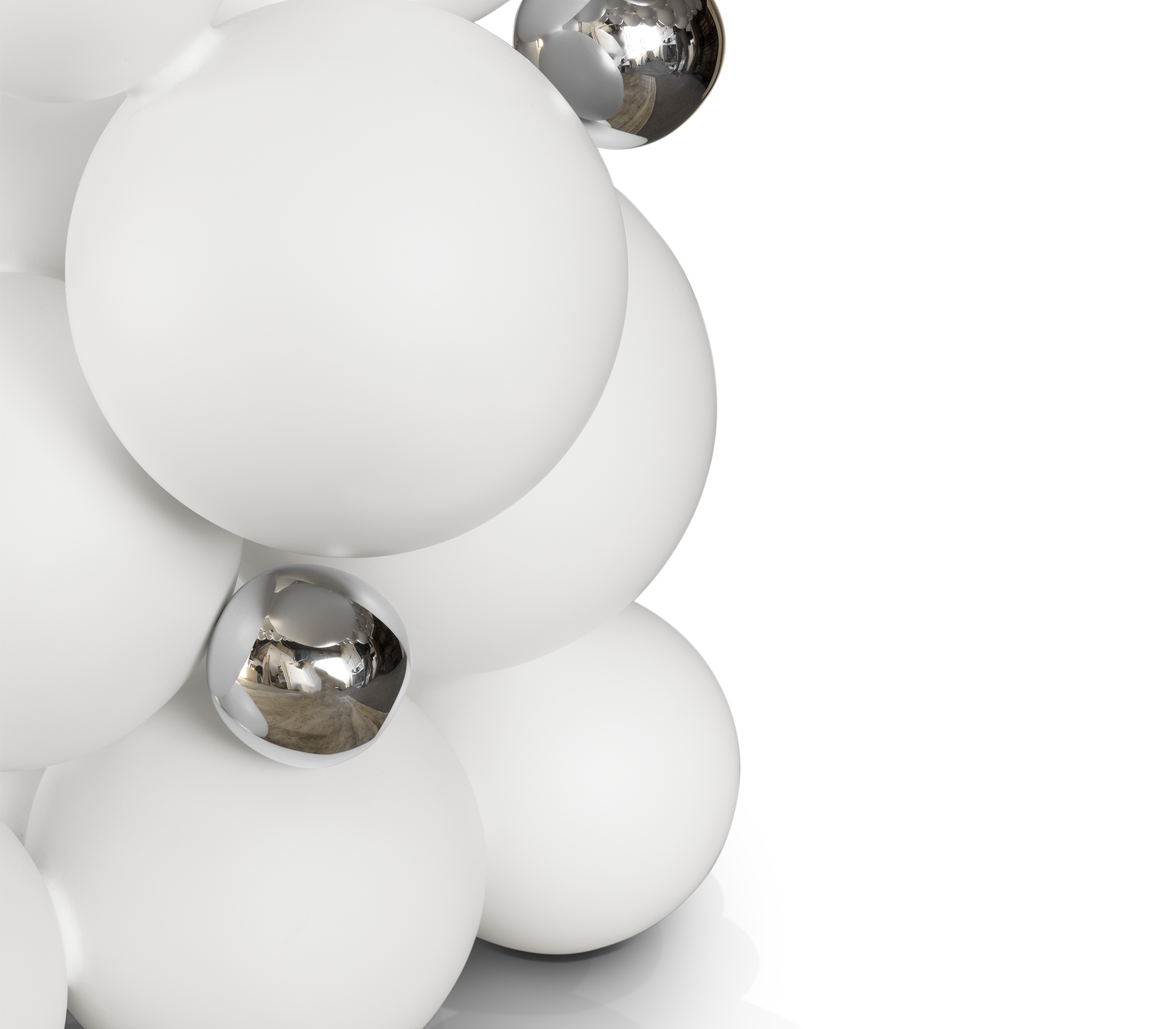 Orbit Weißer Luxus‑Esstisch