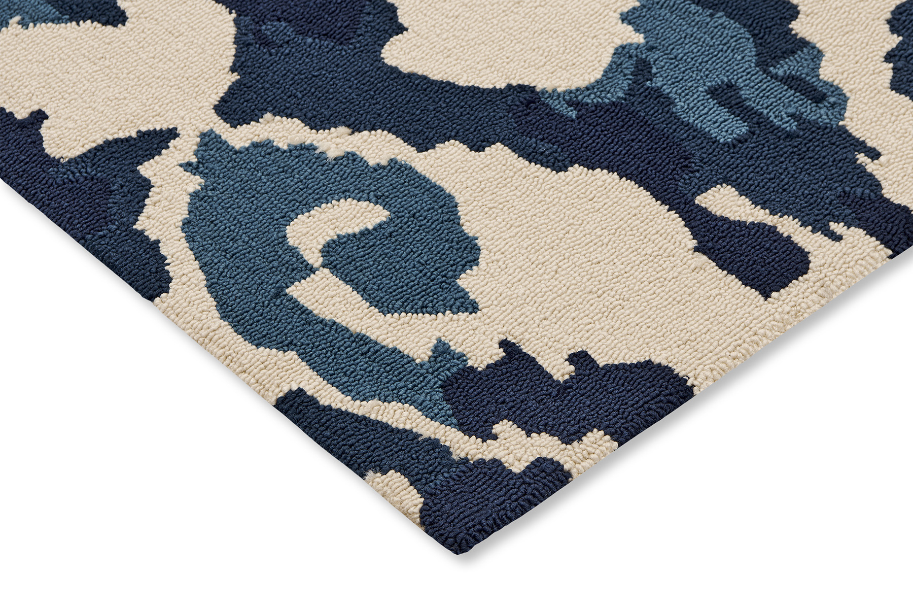 Kasuri Indigo outdoor 446208 Teppich | Größe: 200 x 280 cm