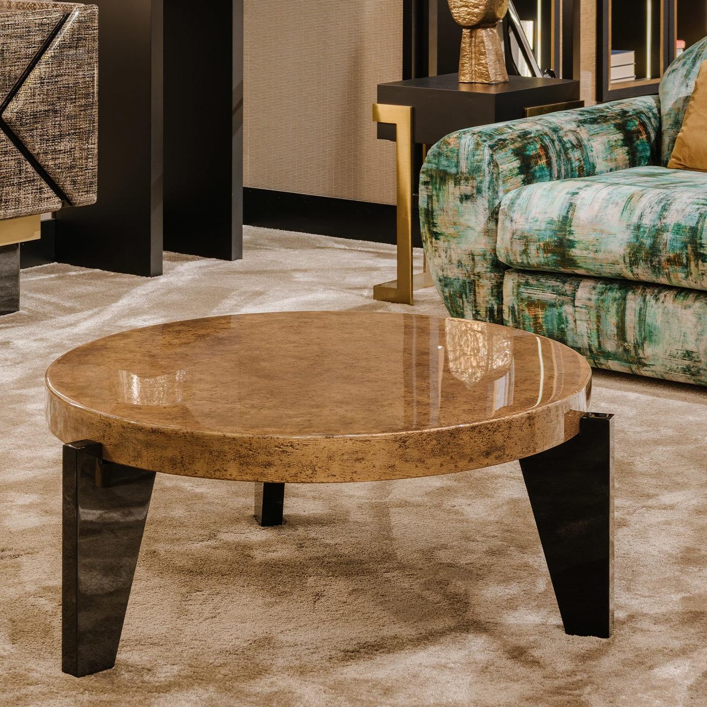 Ridge Artisan Couchtisch & Beistelltisch | Dimensions: Ø 90 cm