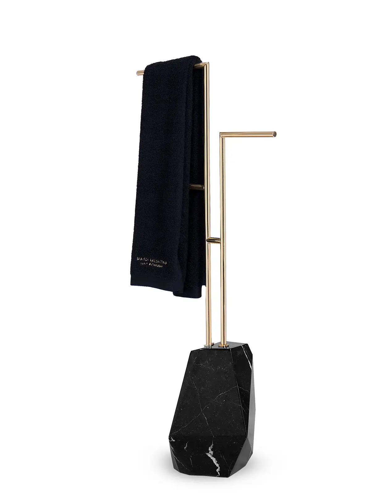 Brilliance Schwarzer Handtuchhalter
