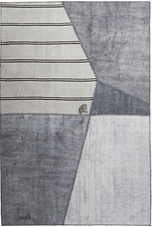 Metropole Patchwork Hemp Teppich