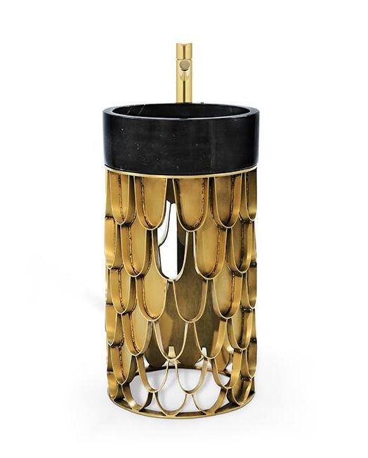 Carp-inspiriertes Standwaschbecken