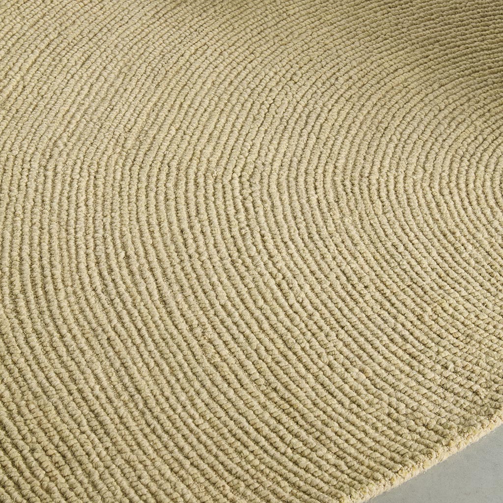Decor Echo Sand Teppich | Größe: Ø 150 cm