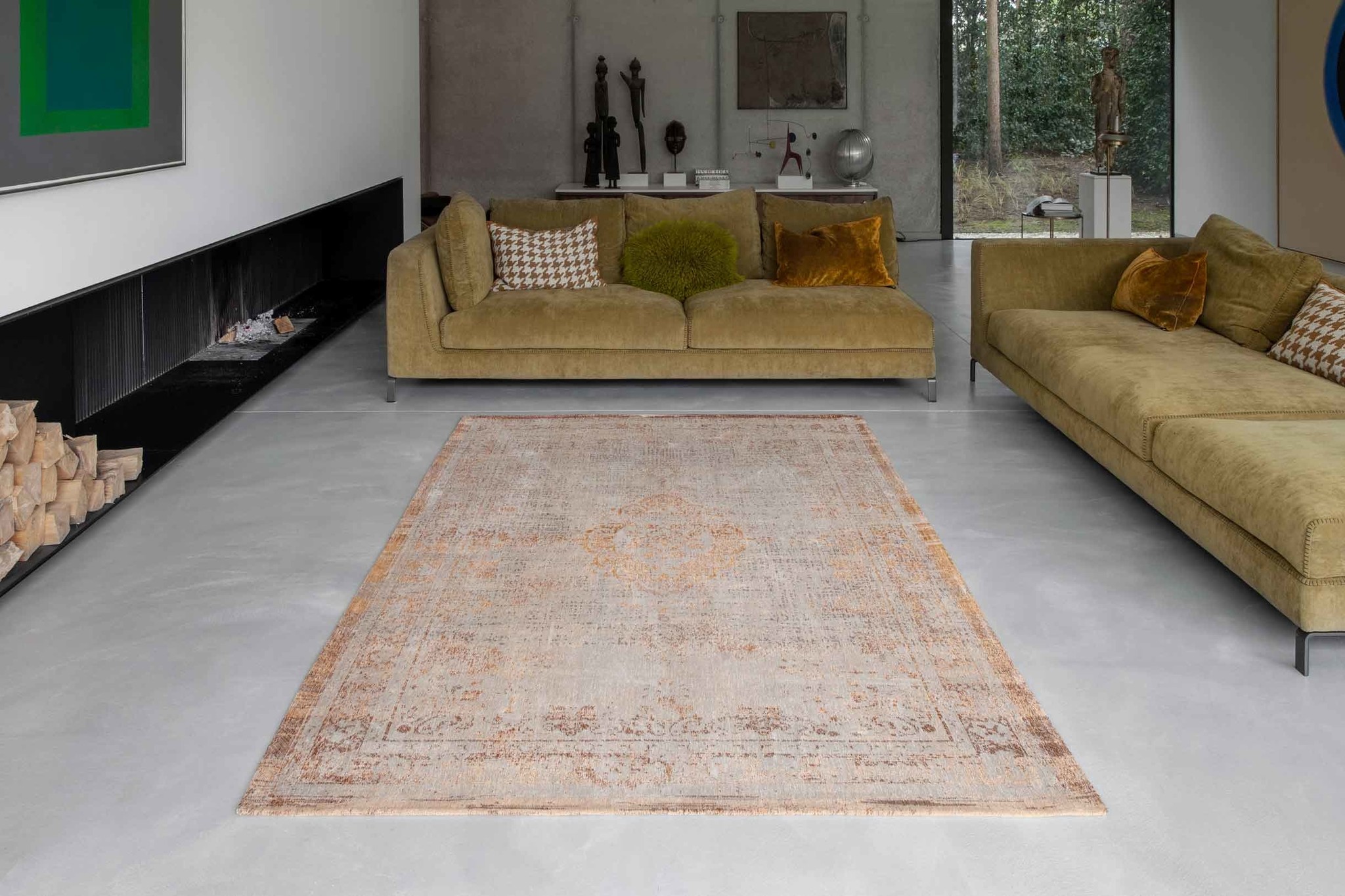 Fading World - Salmon 9067 Teppich | Größe: 80 x 150 cm