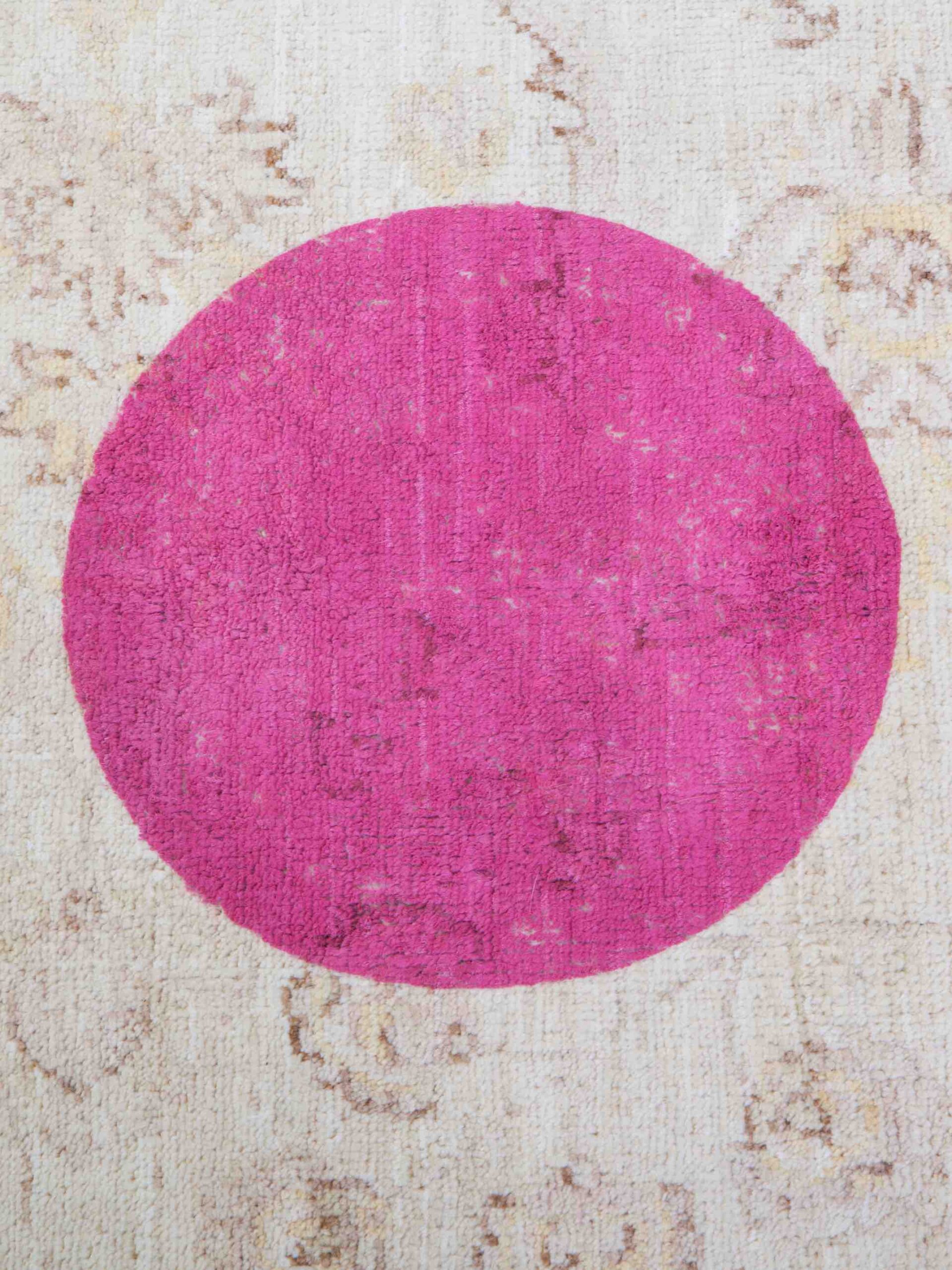 Double Layer Rosa Teppich