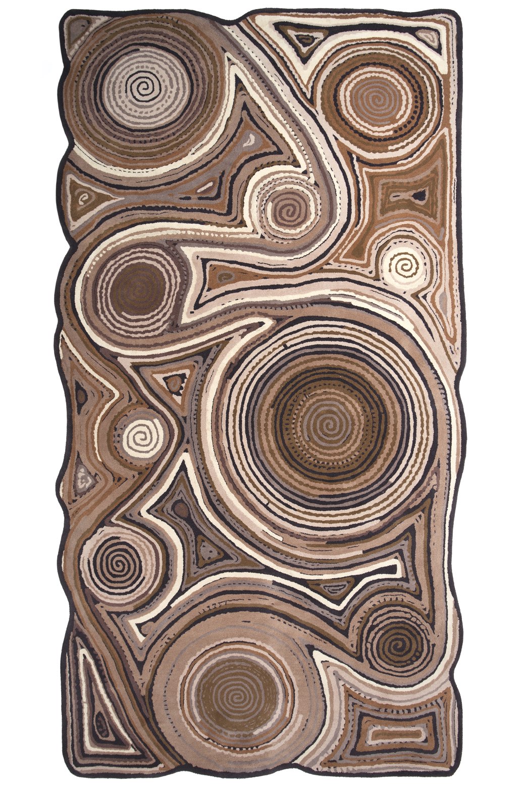 Sushi Mehrfarbig Groß Teppich