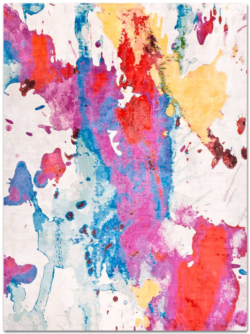 Original auf Weiß Teppich | Größe: 305 x 427 cm