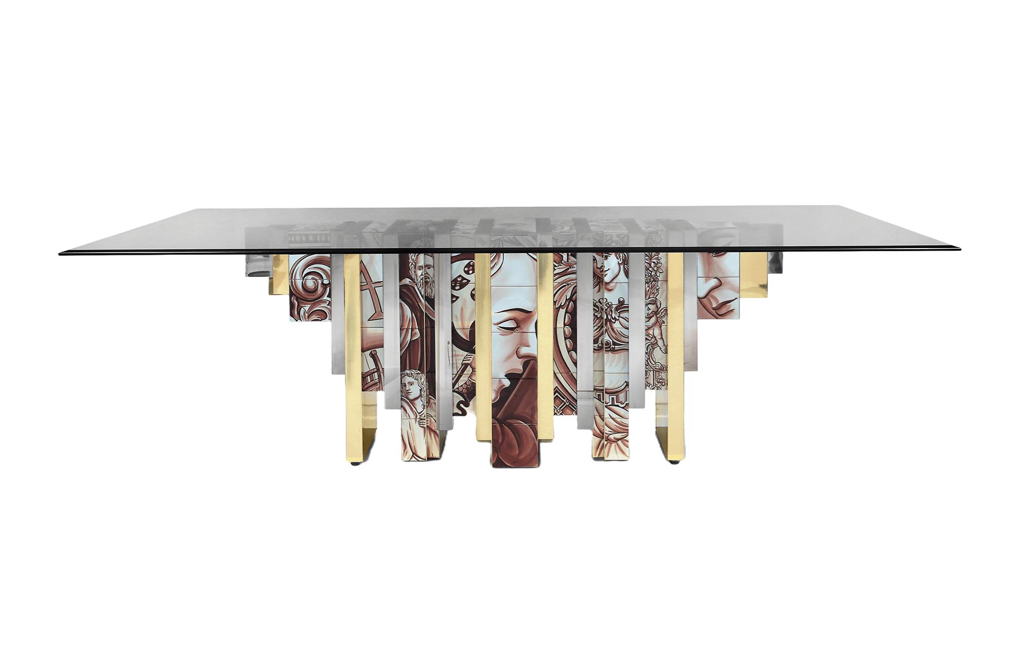 Legacy Sepia Luxus‑Esstisch