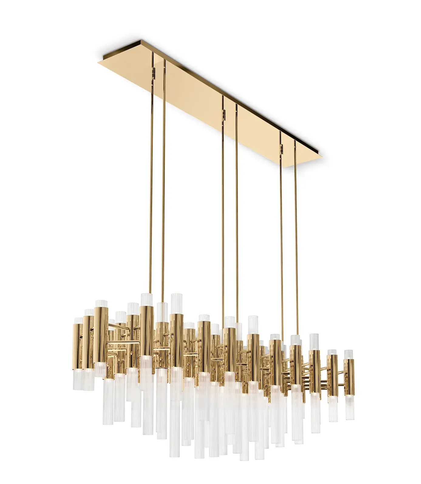 Cascade Rechteckige Pendelleuchte