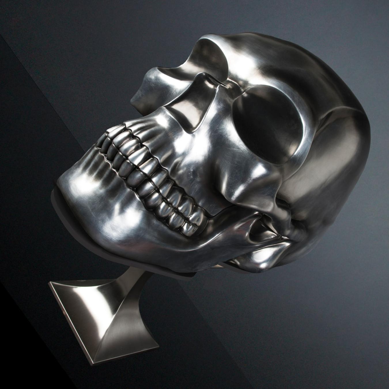 Schädel Skulptur