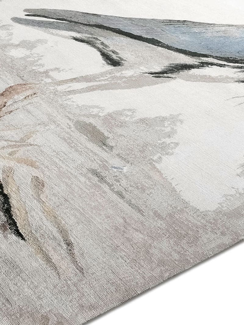 Heron Original auf Beige Teppich | Größe: 365 x 457 cm