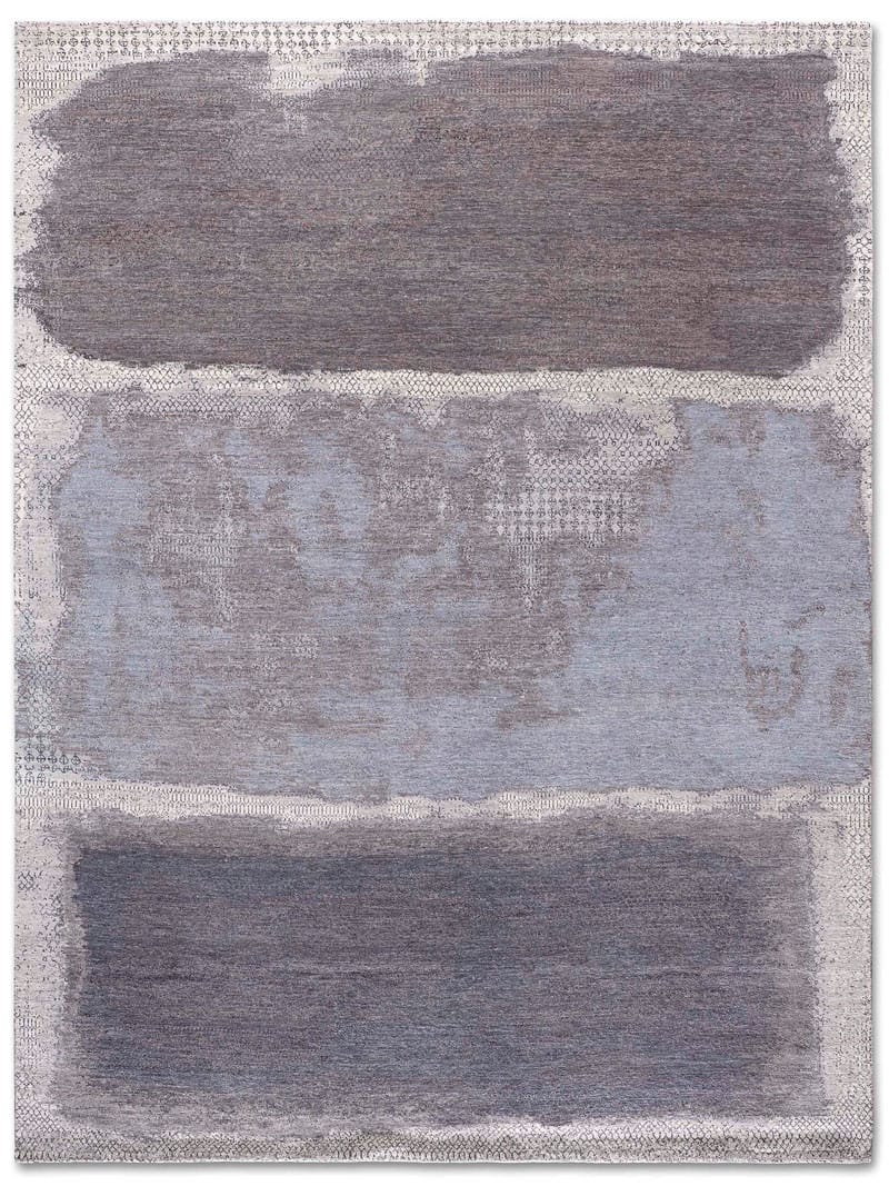 Grass Grey Blue Teppich | Größe: 250 x 300 cm