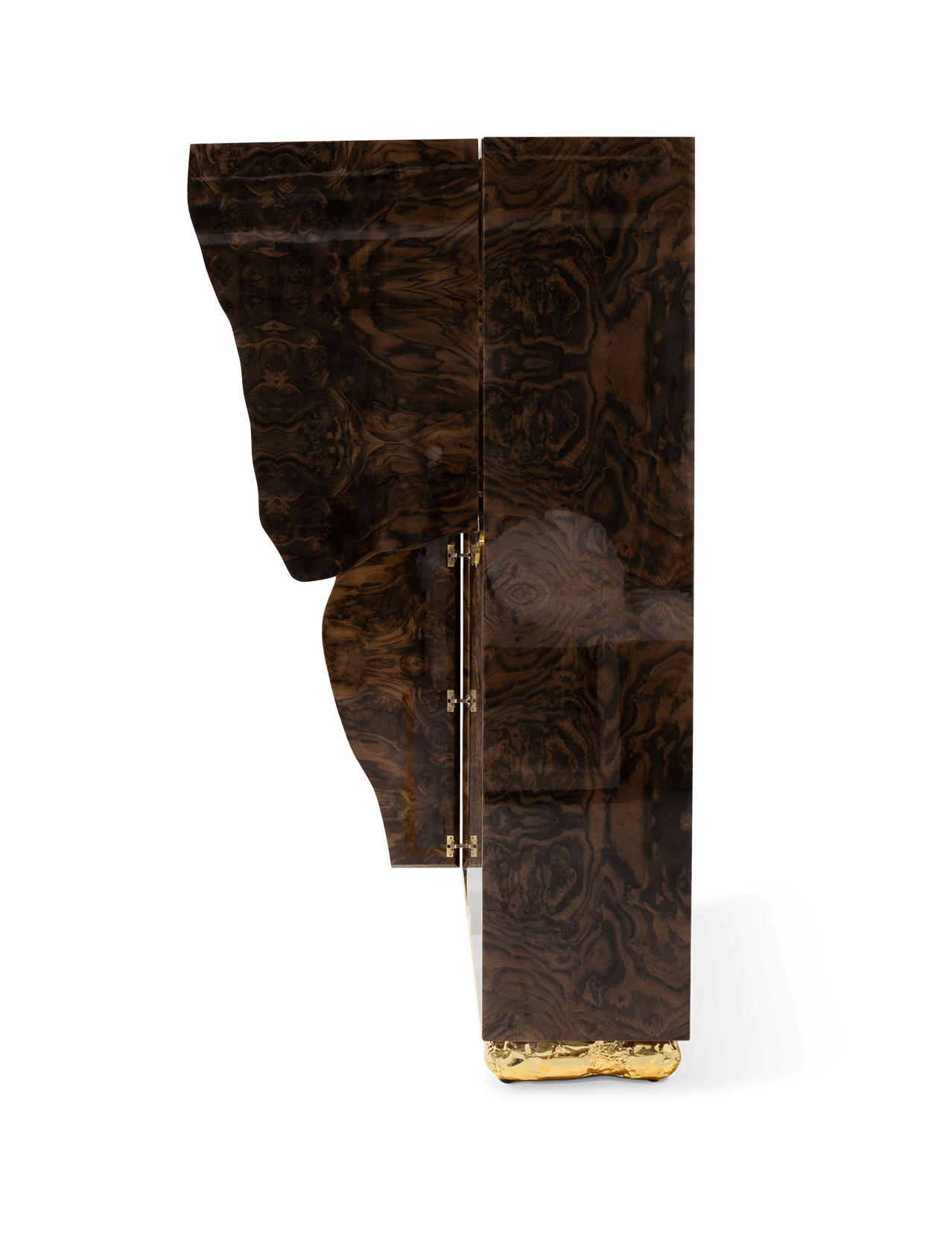 Fissure Walnuss‑Schrank