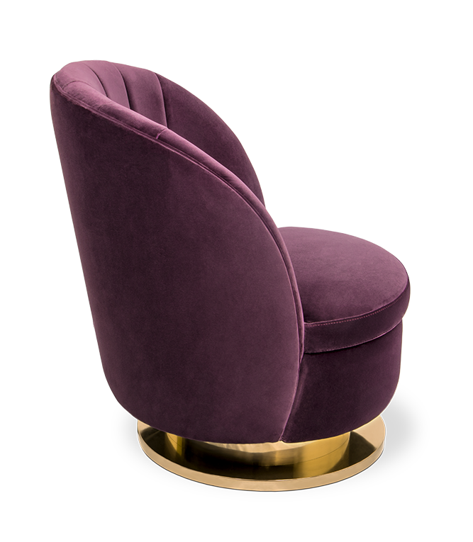 Galen Purpurnes Einzelsofa