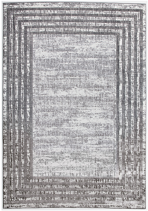 Dorian Three Grau Teppich | Größe: 240 x 340 cm