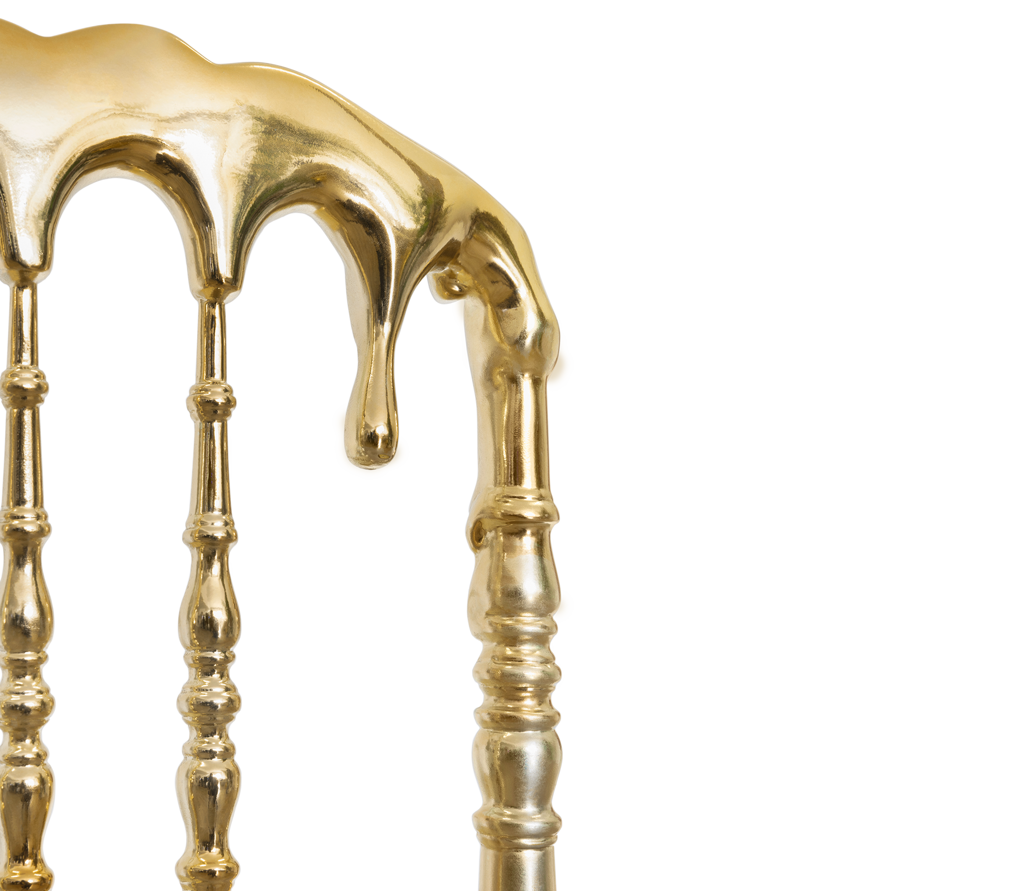 Empyrean Gold‑Akzentstuhl