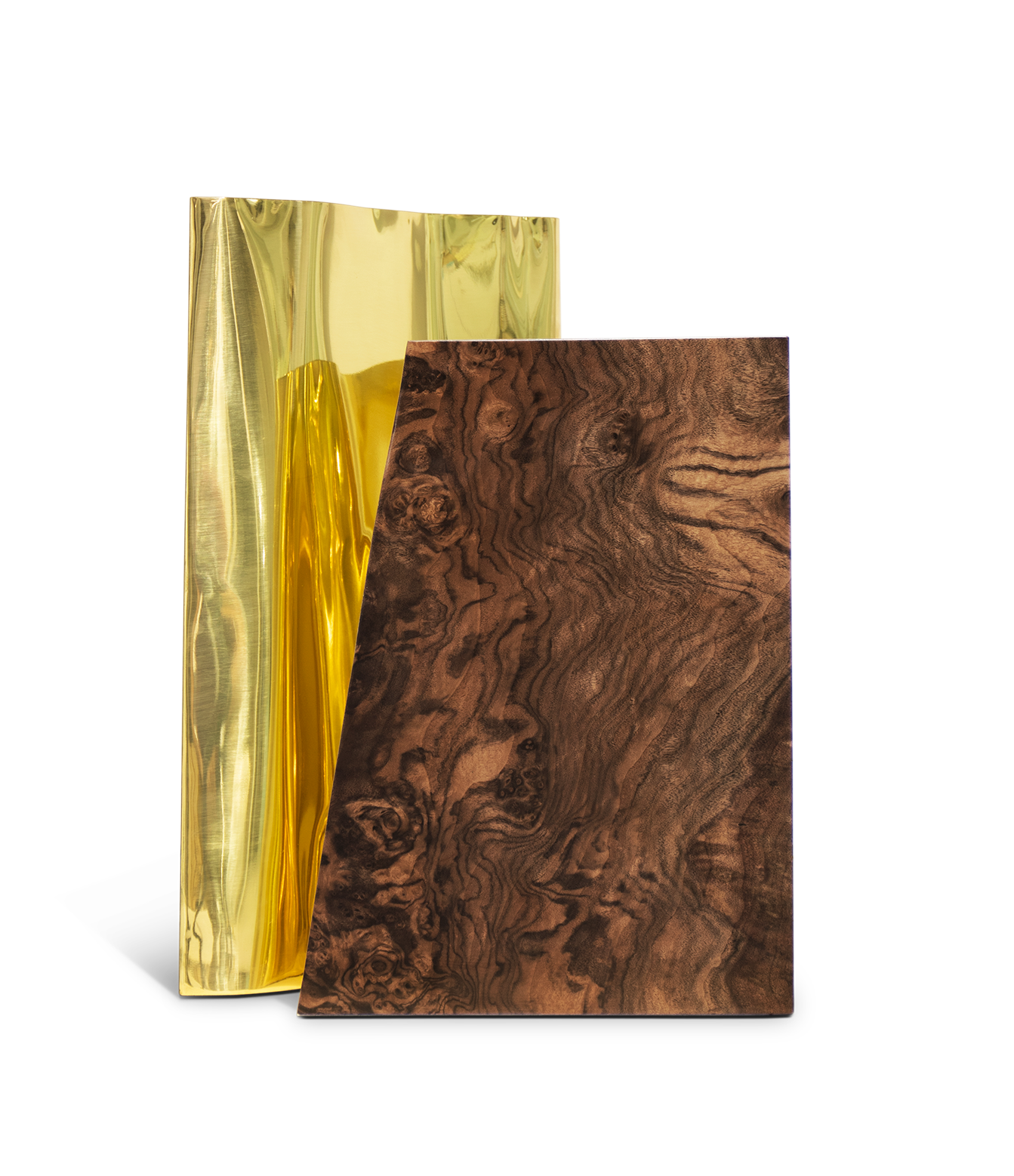 Fissure Walnuss‑Beistelltisch