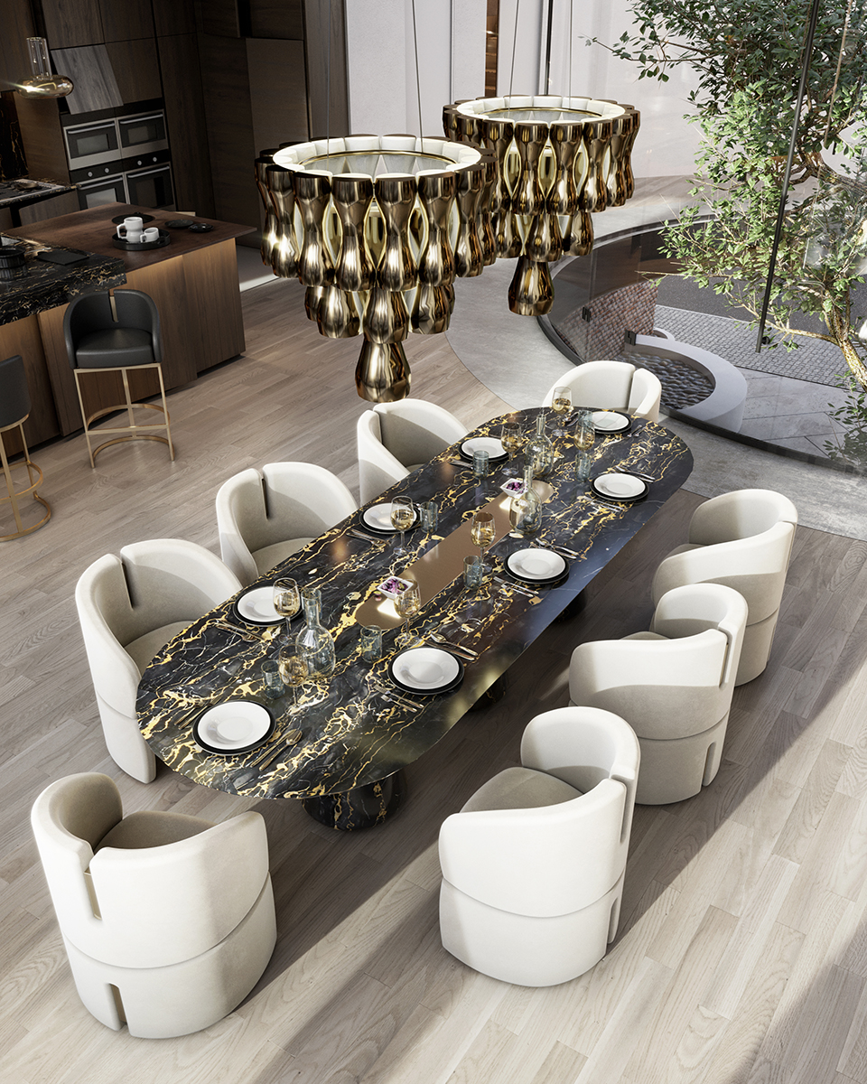 Crown Kronleuchter‑Pendelleuchte - 5