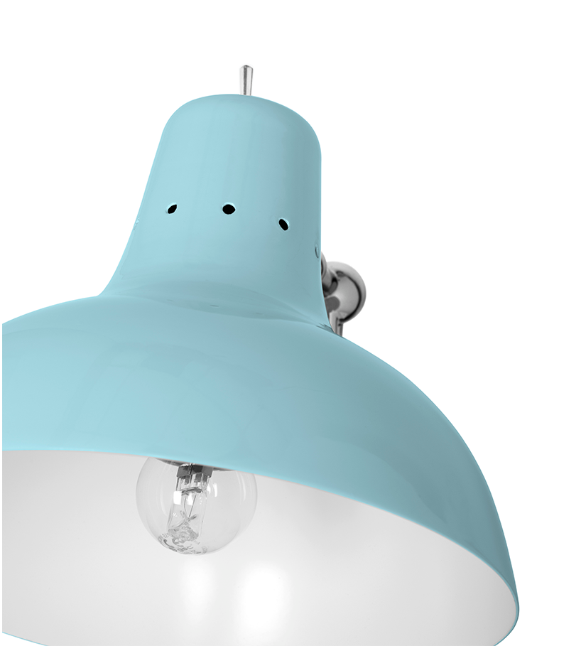 Celestia Blaue Schreibtischlampe