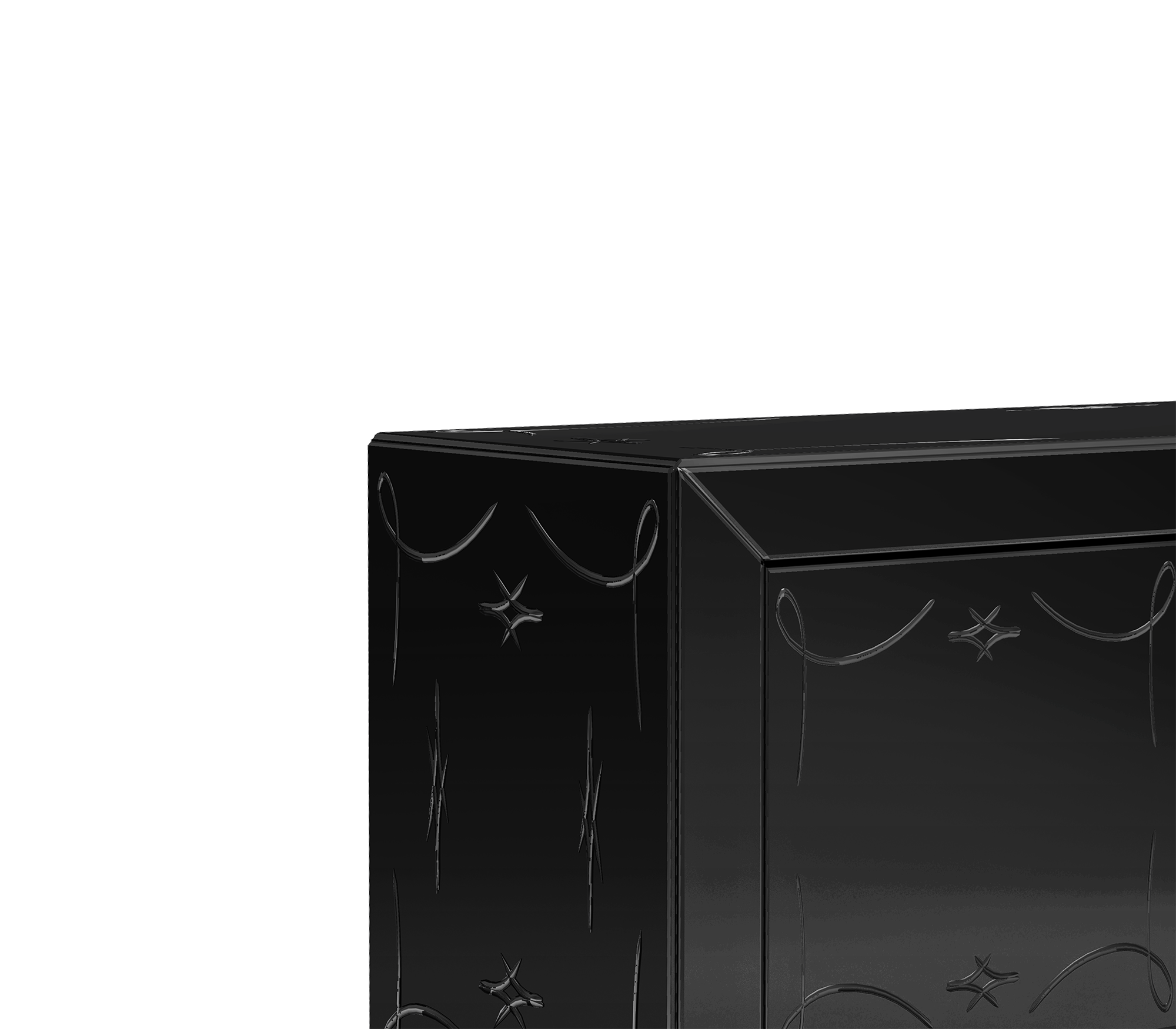 Cosmopolitan Schwarzes Sideboard