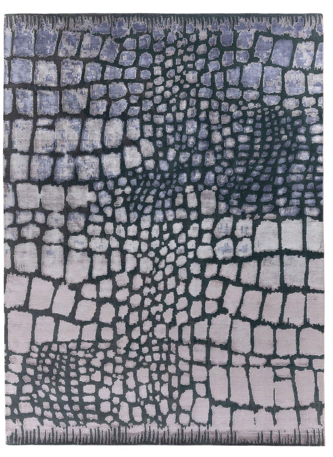 Handgeknüpfter Designer Teppich | Größe: 270 x 360 cm