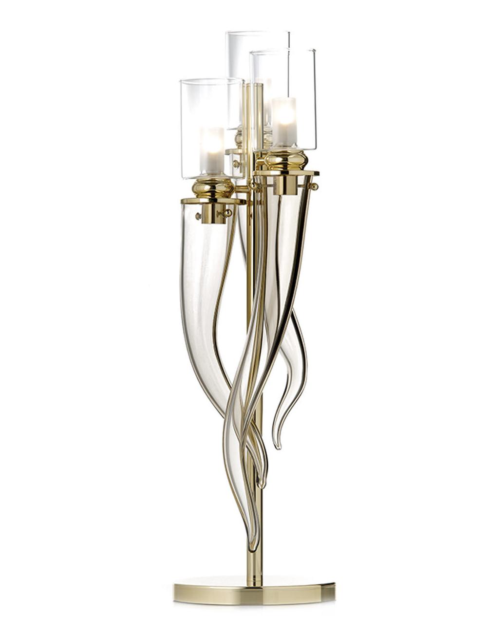 Honey Murano-Glas-Tischlampe