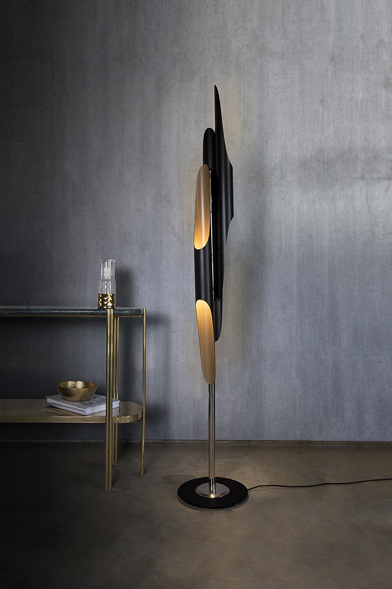 Deep‑Tone Stehlampe