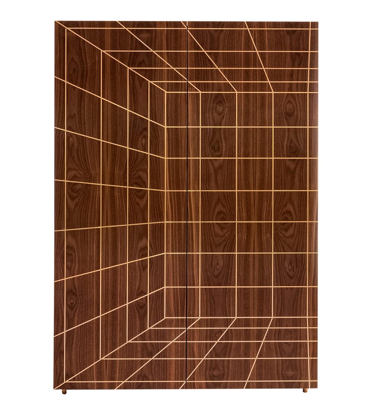 Eleganter zeitgenössischer Schrank