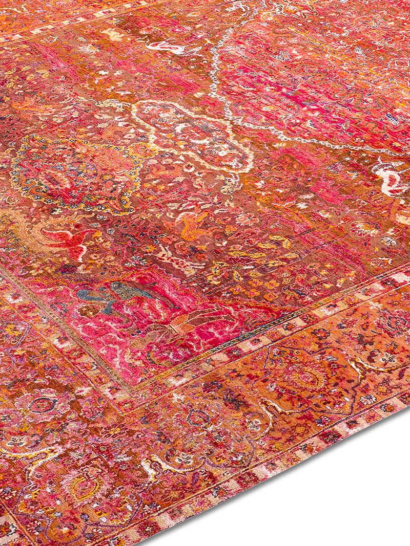 Hundred Million Orange Mix Teppich | Größe: 140 x 210 cm