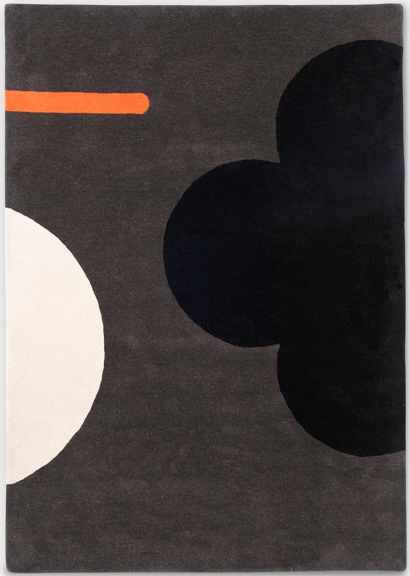 Geo Flower Graphite 60605 Teppich | Größe: 120 x 180 cm