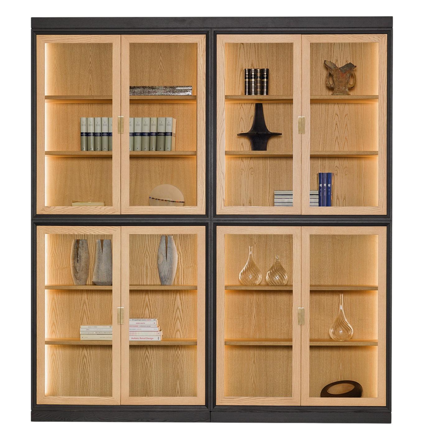 Novecento Schrank aus Eschenholz