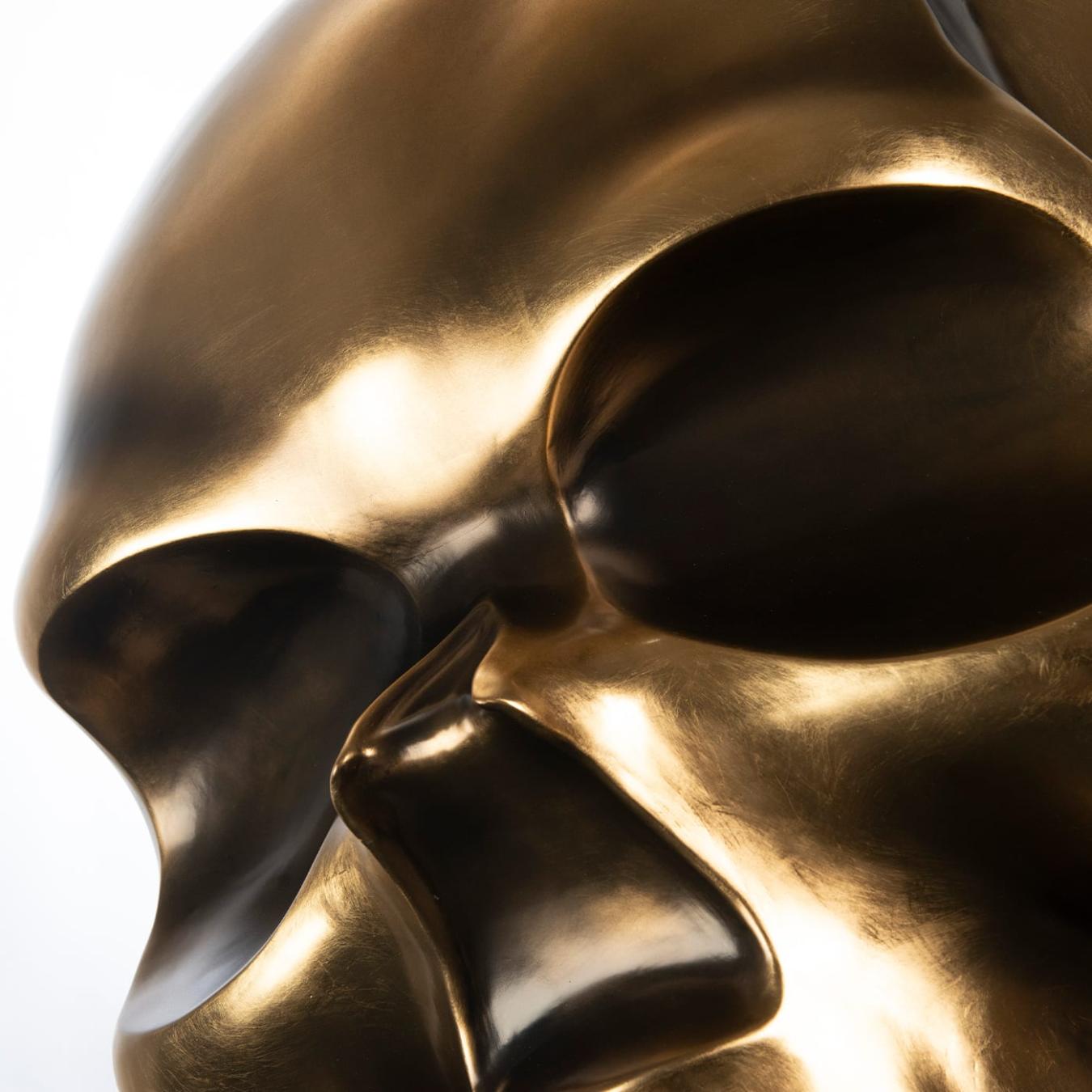 Schädel Skulptur
