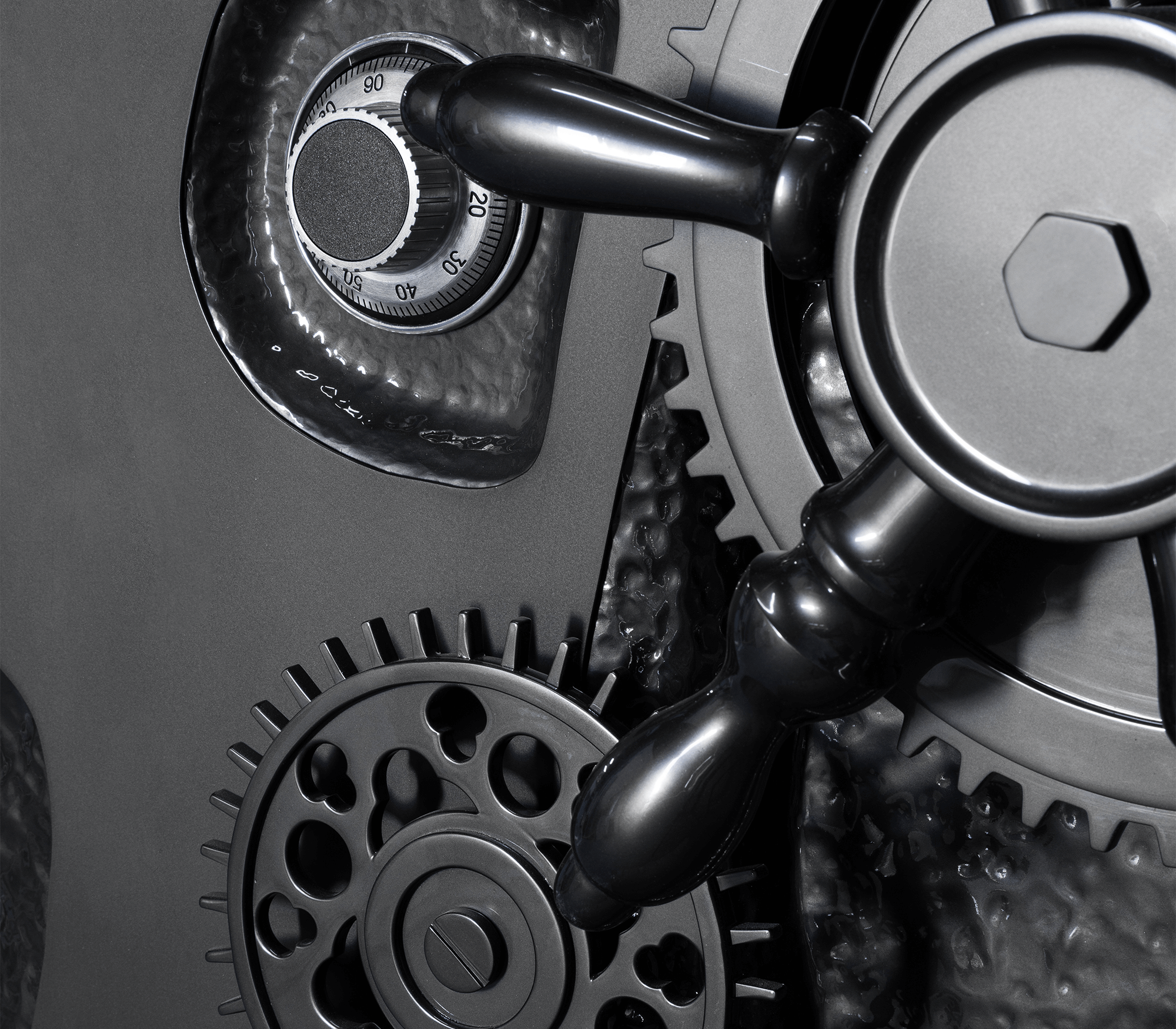 Tycoon Mattgrauer Elite‑Safe