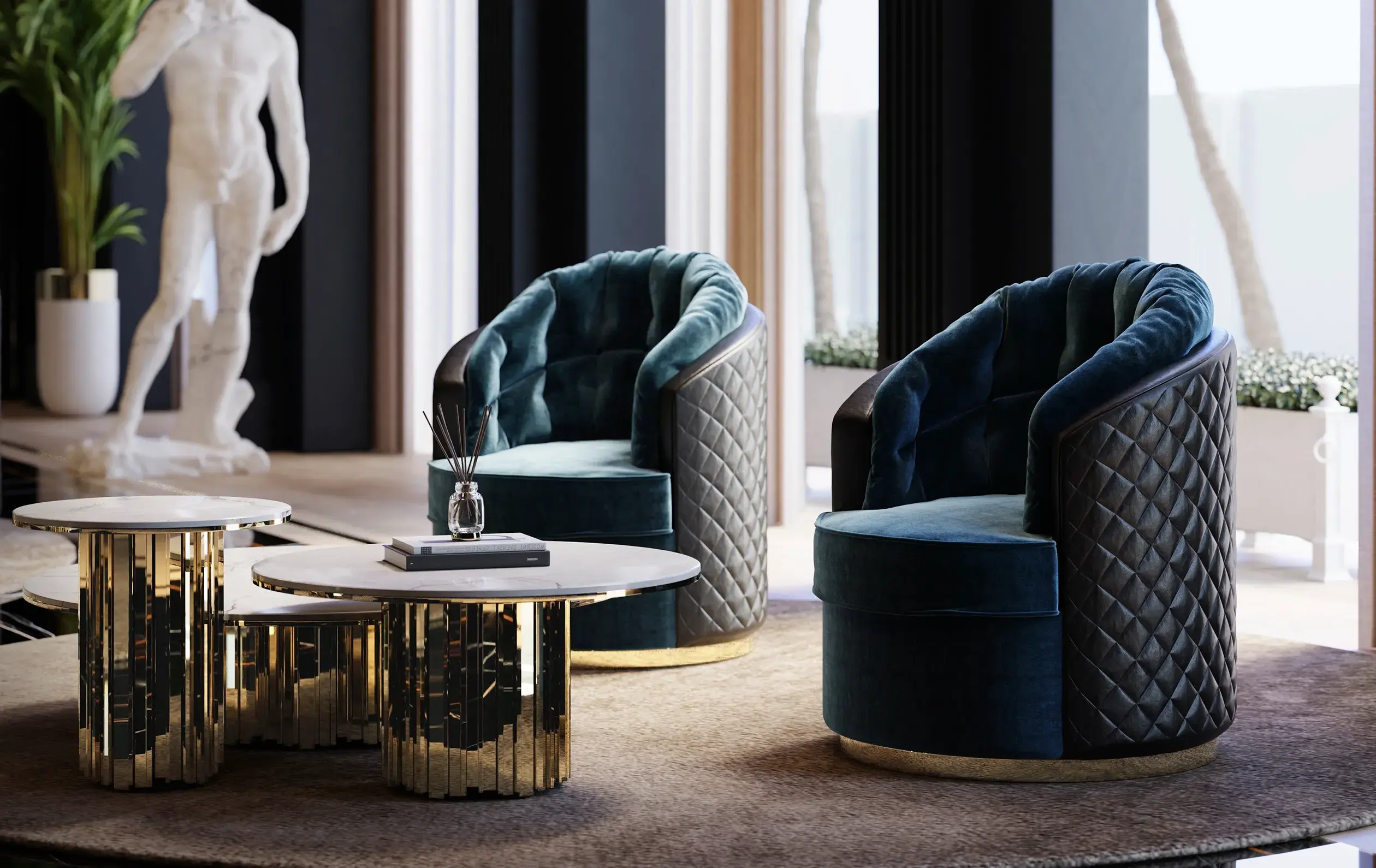 Imperial Trio Couchtisch - 10