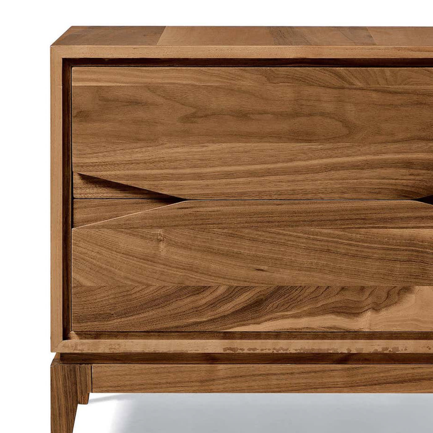 Base Brauner Nachttisch