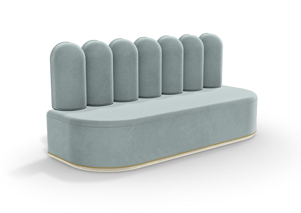 Fluffy Cloud II Snuggle Sofa