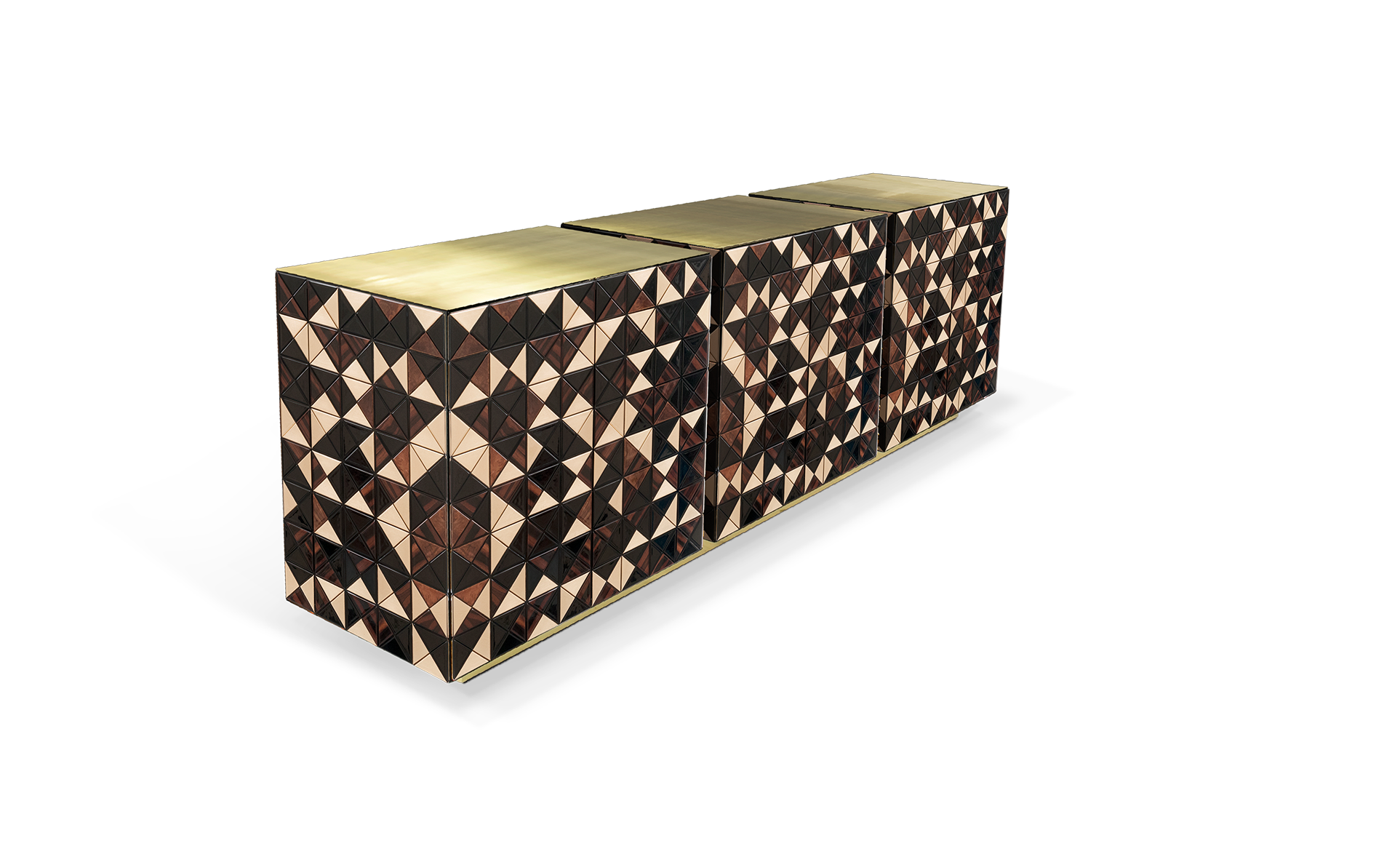 Mosaic Walnuss‑Sideboard