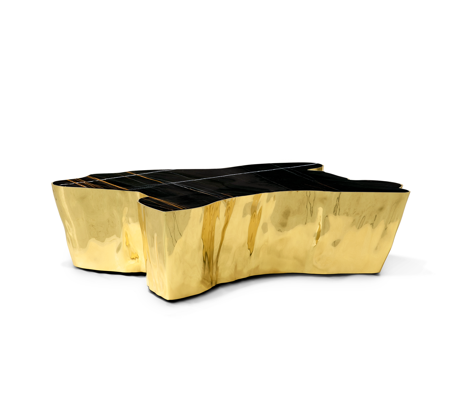 Paradise Nero‑Marmor‑Tisch | Dimensions: B 138 x T 95 x H 36 cm