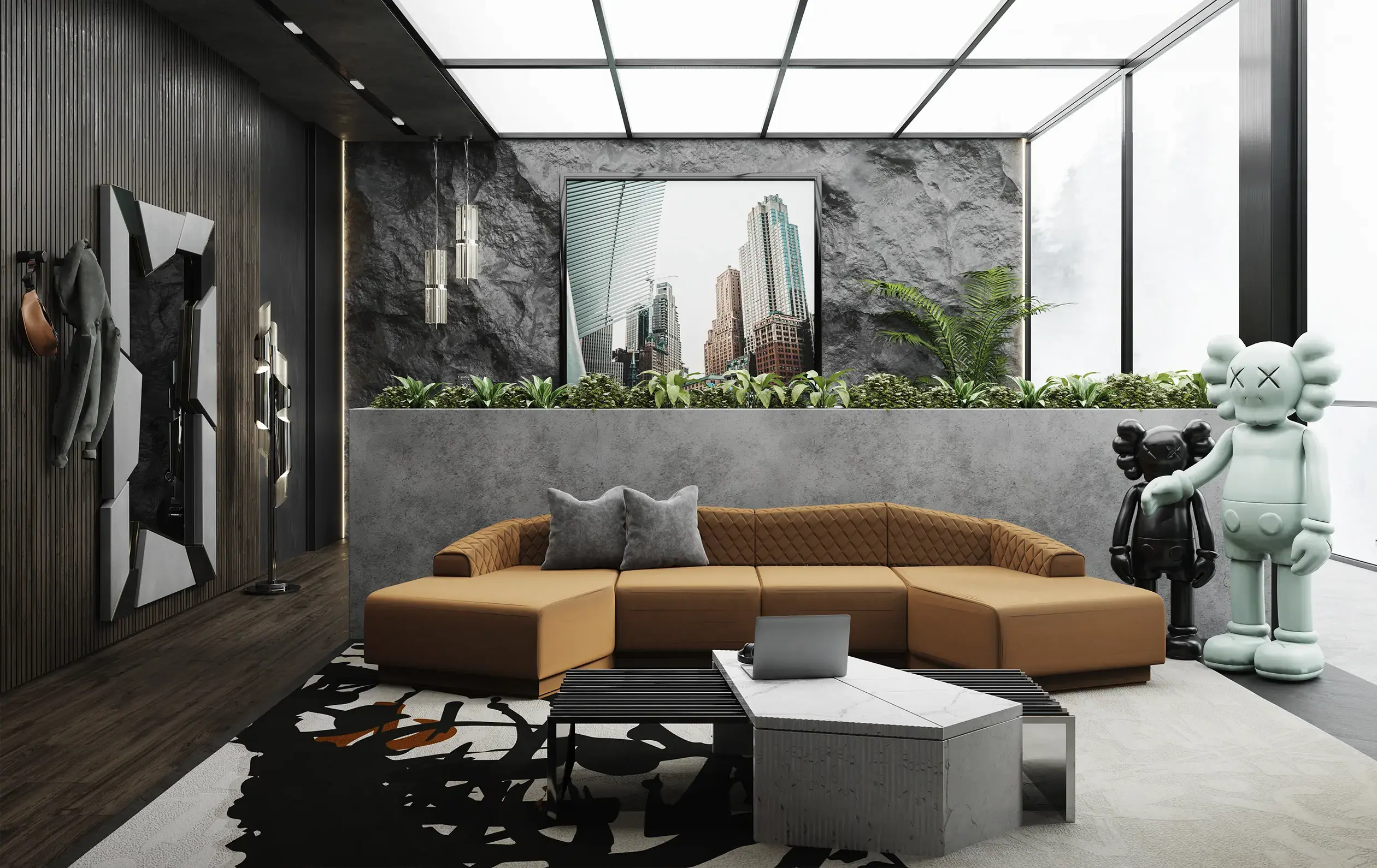 Monarch Garten‑Couchtisch - 11