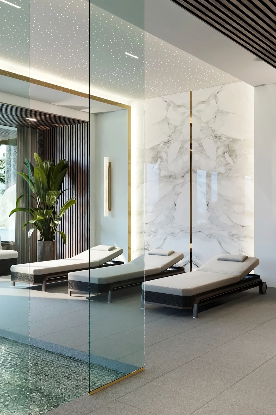 Heritage grauer Sonnenliege