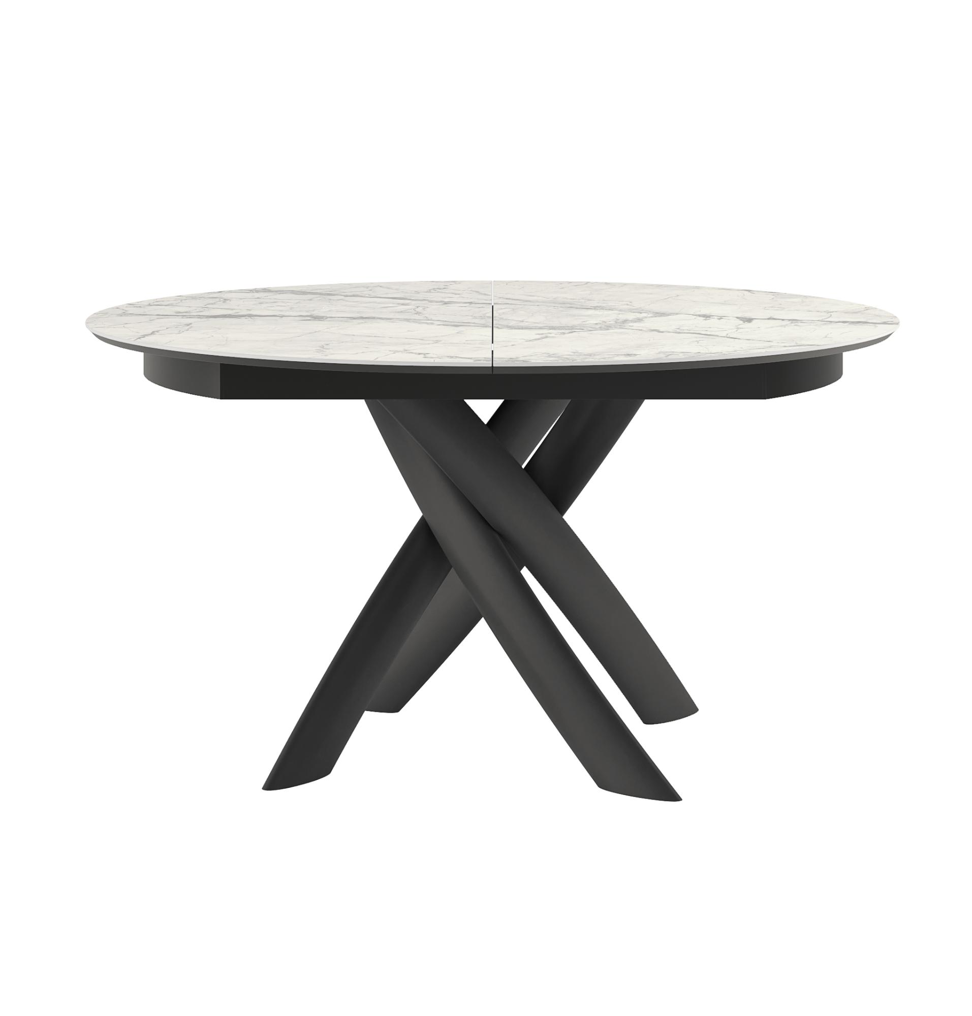 Style Esstisch rund ausziehbar
