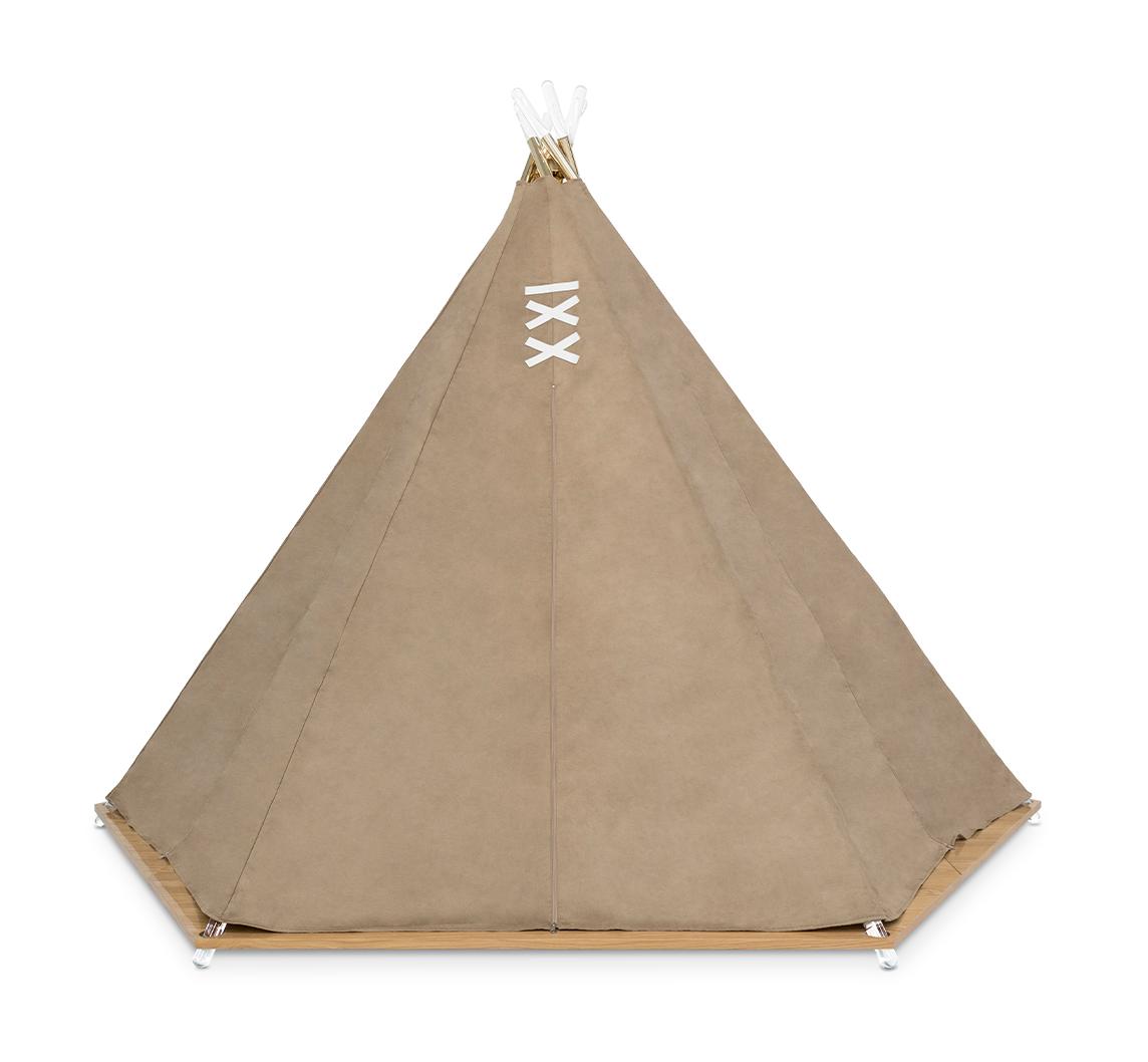 Stammesversteck‑Bett