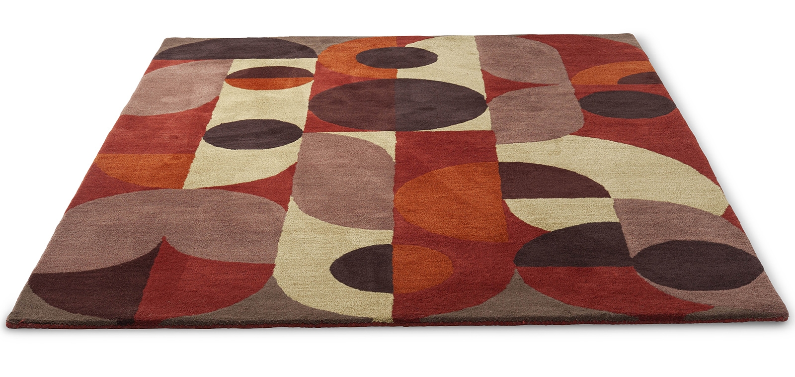 Decor Cosmo Red Pale Green 95203 Teppich | Größe: 160 x 230 cm