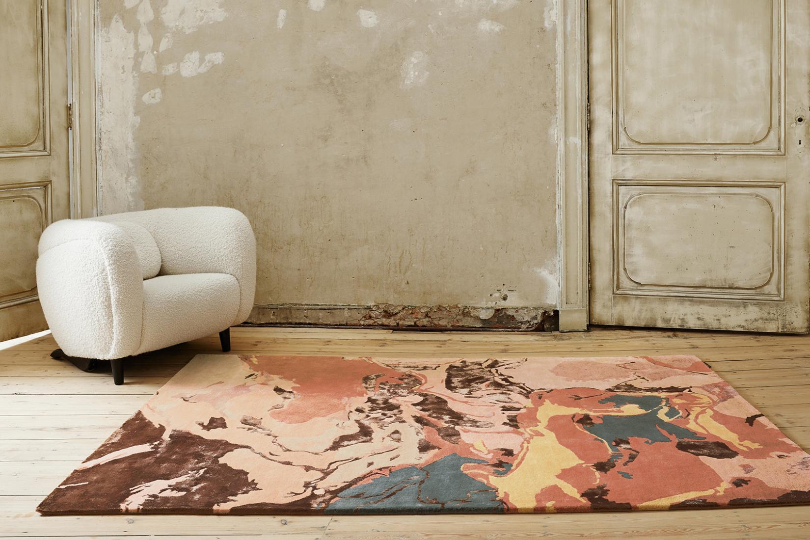 Mistral Terracotta Teppich | Größe: 300 x 400 cm