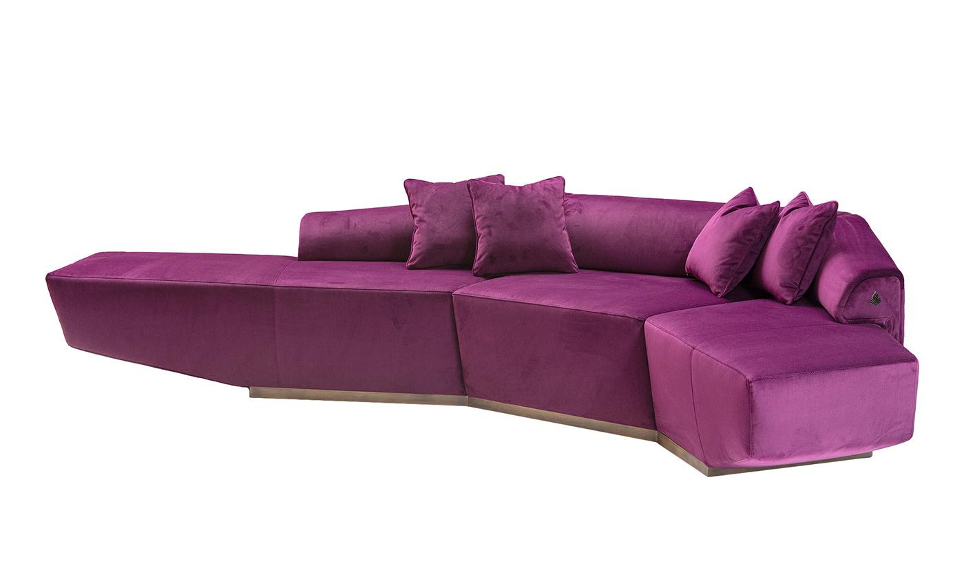 Dubhè Fuchsia Modulsofa